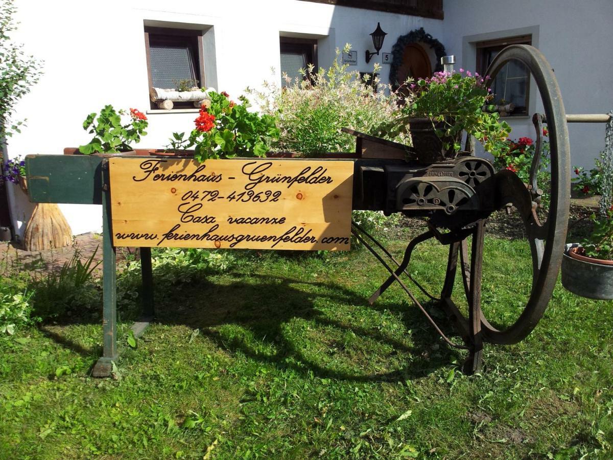 Ferienhaus-Gruenfelder Luson Exterior foto
